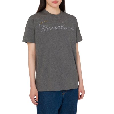MOSCHINO THE PRINTED ORGANIC COTTON JERSEY T-SHIRT 252D A071054411499